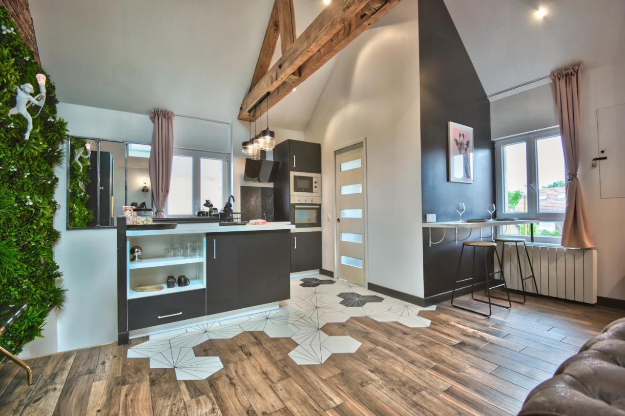* Le Loft Des Mysteres * Apartamento Maintenon Exterior foto